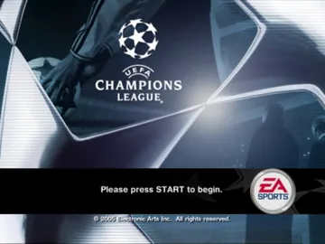 UEFA Champions League 2004-2005 (Europe) screen shot title